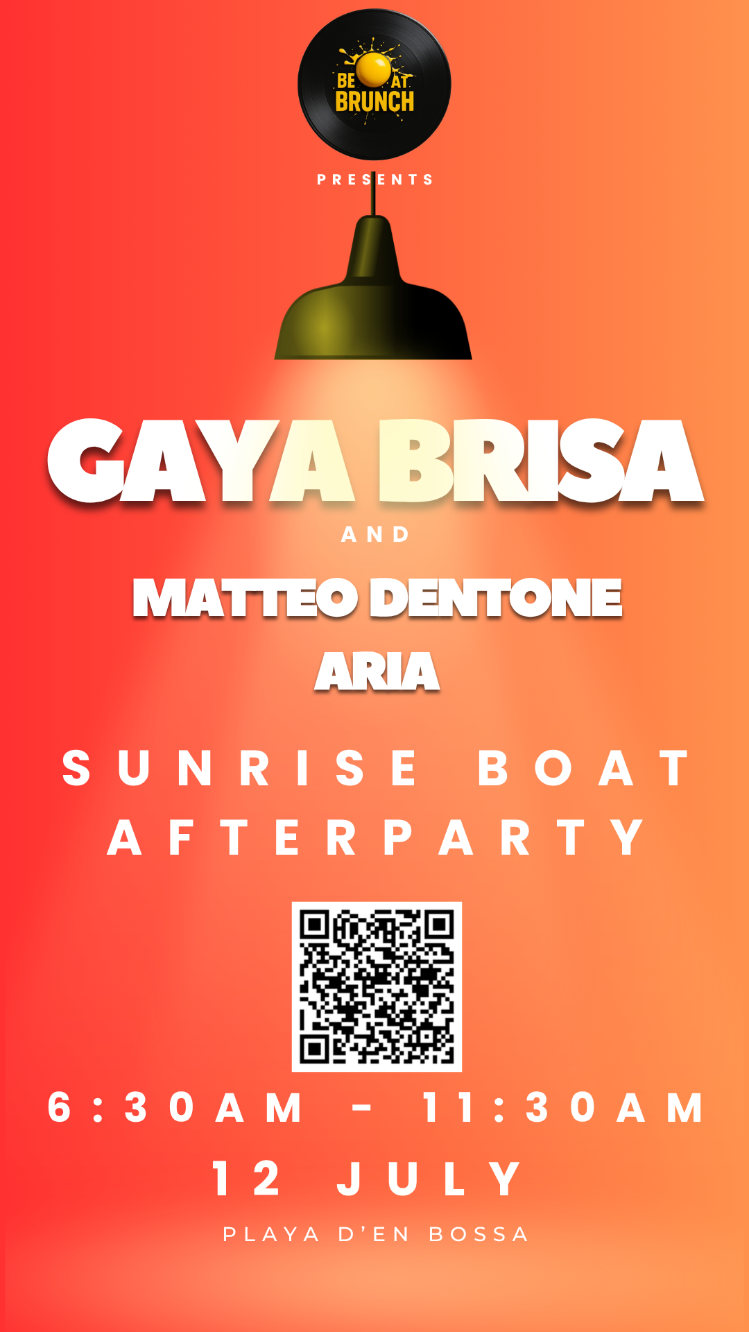 Be At Brunch Flyer